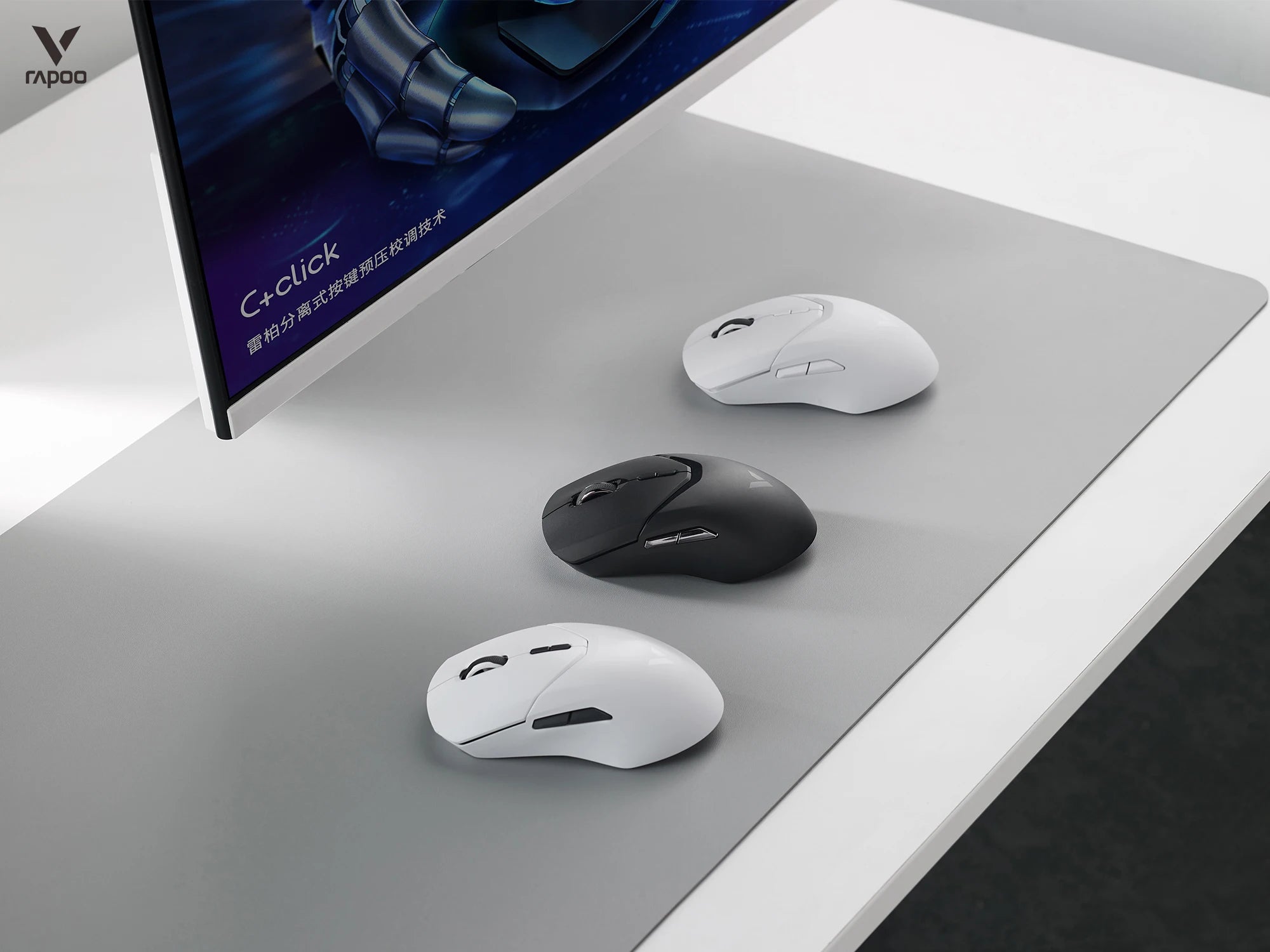 Rato Gaming RAPOO VT9PRO – Sem Fios, 26.000 DPI, Sensor PAW3398, Botões Programáveis Rato Gaming RAPOO VT9PRO – Sem Fios, 26.000 DPI, Sensor PAW3398, Botões Programáveis